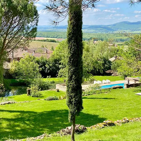 Tatil Evi Le Petit Chaudenas - Piscine Privee Dans Un Vaste Terrain Avec Foret *