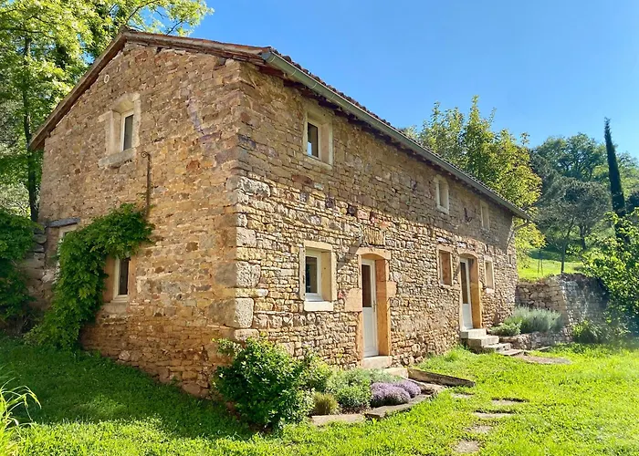 Semesterbostad Le Petit Chaudenas - Piscine Privee Dans Un Vaste Terrain Avec Foret Bray (Saone-et-Loire)